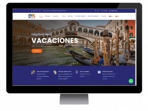 sitio web Dominican Travel Solutions